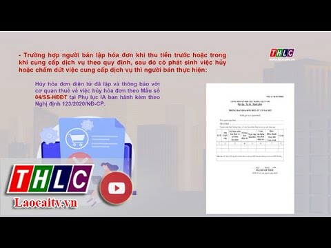 Các trường hợp hủy hóa đơn điện tử không bị xử phạt| THLC