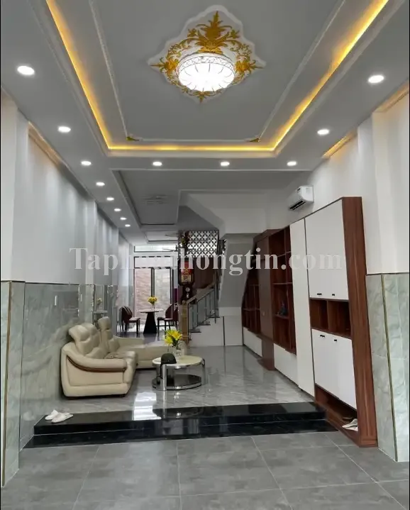 Nhà đường xe hơi tránh nhau, 1806 Huỳnh Tấn Phát, Thị Trấn Nhà Bè, 84m2, 4 tầng, chỉ 6.9 tỉ