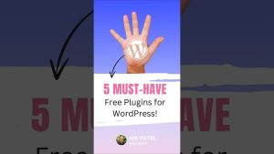 5 Free WordPress Plugins You Need to Try!