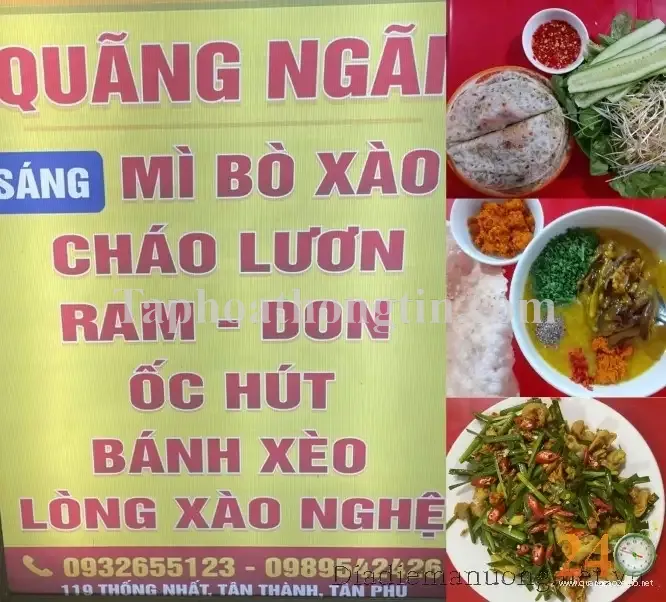 Quán Bánh Xèo Quảng Ngãi Thống Nhất Tân Phú