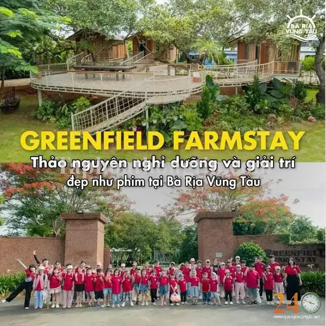 Greenfield Farmstay – Nông Trại Nghỉ Dưỡng Tại Bà Rịa Vũng Tàu