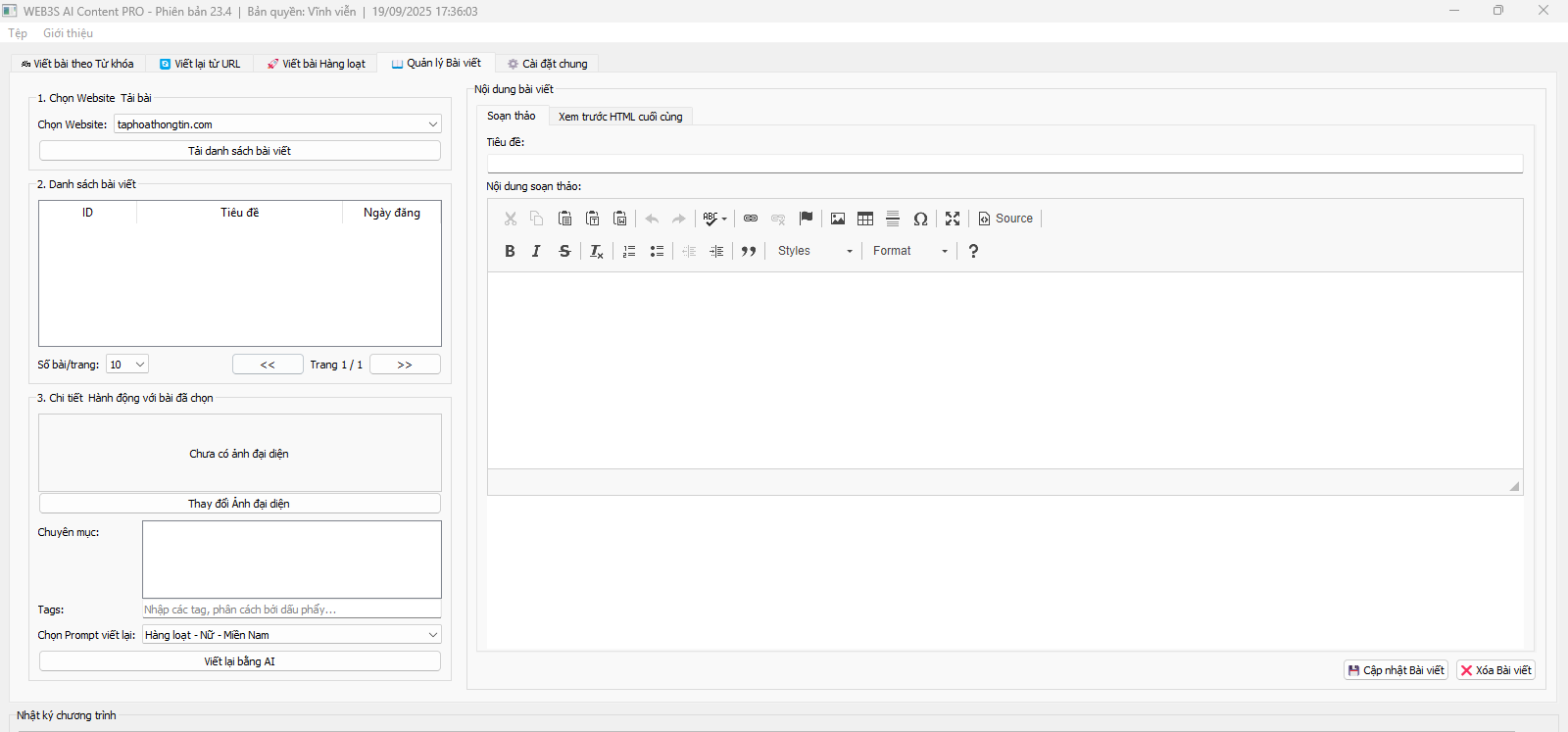 Hướng dẫn sử dụng Tool Web3s AI Content hiệu quả nhất - ảnh minh họa 2
